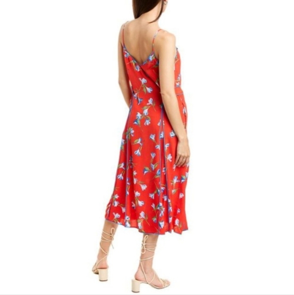 Rag & Bone Hugo Floral Print Tank Dress Womens M Midi $495 Retail - Picture 7 of 7
